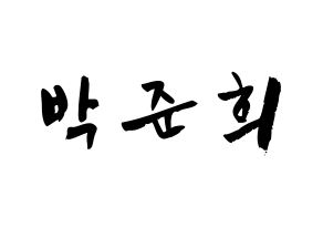 KPOP idol A.C.E  준 (Park Jun-hee, Jun) Printable Hangul name fan sign & fan board resources Normal