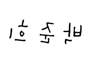 KPOP idol A.C.E  준 (Park Jun-hee, Jun) Printable Hangul name Fansign Fanboard resources for concert Reversed