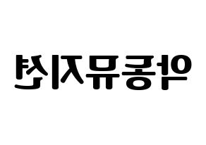 KPOP idol AKMU Printable Hangul fan sign, fanboard resources for light sticks Reversed