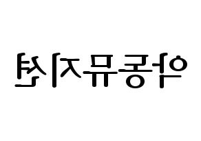 KPOP idol AKMU Printable Hangul fan sign, fanboard resources for LED Reversed