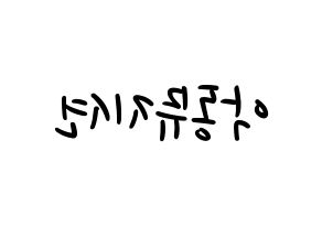 KPOP idol AKMU Printable Hangul fan sign, concert board resources for LED Reversed