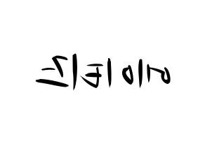 KPOP idol ATEEZ Printable Hangul fan sign, concert board resources for light sticks Reversed