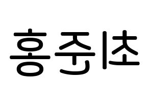KPOP idol B.A.P  젤로 (Choi Jun-hong, Zelo) Printable Hangul name Fansign Fanboard resources for concert Reversed