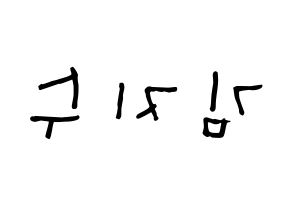 KPOP idol Black Pink  지수 (Kim Ji-soo, Jisoo) Printable Hangul name Fansign Fanboard resources for concert Reversed