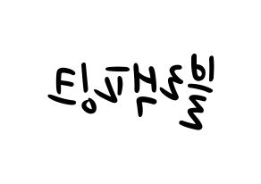 KPOP idol Black Pink Printable Hangul fan sign, concert board resources for LED Reversed