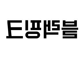 KPOP idol Black Pink Printable Hangul Fansign concert board resources Reversed