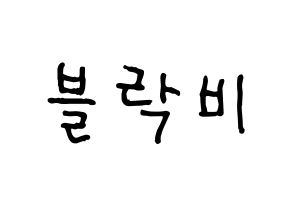 KPOP idol Block B Printable Hangul fan sign & fan board resources Normal