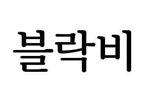 KPOP idol Block B Printable Hangul fan sign, fanboard resources for LED Normal
