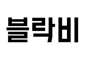 KPOP idol Block B Printable Hangul Fansign concert board resources Normal