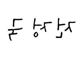 KPOP idol BTS  정국 (Jeon Jung-kook, JUNG KOOK) Printable Hangul name Fansign Fanboard resources for concert Reversed
