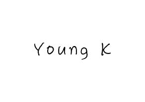 KPOP idol DAY6  Young K (Kang Young-hyun, Young K) Printable Hangul name fan sign, fanboard resources for concert Normal