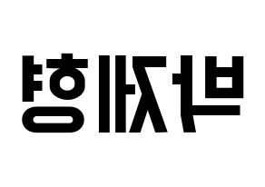 KPOP idol DAY6  Jae (Park Jae-hyung, Jae) Printable Hangul name fan sign, fanboard resources for light sticks Reversed