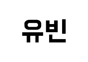 KPOP idol Dreamcatcher  다미 (Lee Yoo-bin, Dami) Printable Hangul name fan sign, fanboard resources for concert Normal