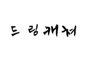 KPOP idol Dreamcatcher Printable Hangul fan sign & concert board resources Normal