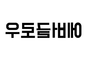 KPOP idol Everglow Printable Hangul Fansign concert board resources Reversed