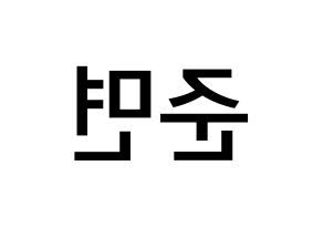 KPOP idol EXO  수호 (Kim Jun-myeon, Suho) Printable Hangul name Fansign Fanboard resources for concert Reversed