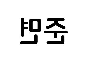 KPOP idol EXO  수호 (Kim Jun-myeon, Suho) Printable Hangul name fan sign, fanboard resources for concert Reversed