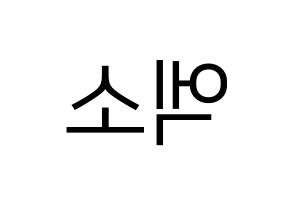 KPOP idol EXO Printable Hangul fan sign, fanboard resources for LED Reversed