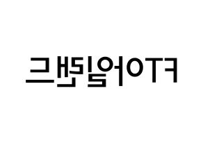 KPOP idol FTISLAND Printable Hangul Fansign Fanboard resources Reversed