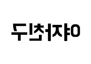 KPOP idol GFRIEND Printable Hangul fan sign & fan board resources Reversed