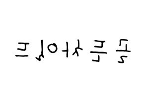 KPOP idol Golden Child Printable Hangul fan sign, concert board resources for light sticks Reversed