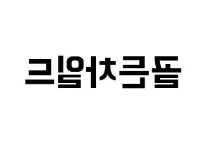 KPOP idol Golden Child Printable Hangul fan sign & fan board resources Reversed