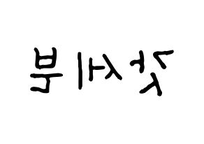 KPOP idol GOT7 Printable Hangul fan sign & fan board resources Reversed