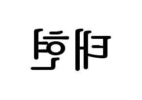 KPOP idol HOTSHOT  태현 (Noh Tae-hyun, Taehyun) Printable Hangul name fan sign, fanboard resources for LED Reversed