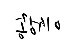 KPOP idol INFINITE  성종 (Lee Sung-jong, Sungjong) Printable Hangul name fan sign, fanboard resources for concert Reversed