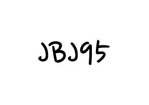 KPOP idol JBJ95 Printable Hangul fan sign, concert board resources for LED Normal