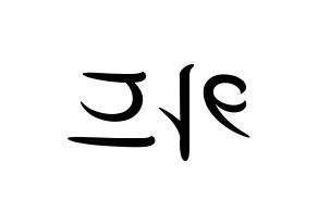 KPOP idol KARD Printable Hangul fan sign, concert board resources for light sticks Reversed