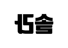 KPOP idol Mamamoo  솔라 (Kim Yong-sun, Solar) Printable Hangul name fan sign, fanboard resources for light sticks Reversed