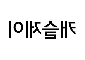 KPOP idol MCND  캐슬제이 (Son Seong-jun, Castle J) Printable Hangul name Fansign Fanboard resources for concert Reversed