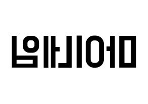 KPOP idol MYNAME Printable Hangul Fansign concert board resources Reversed