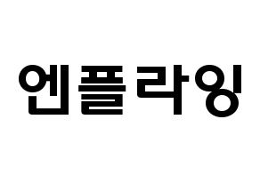 KPOP idol N.Flying Printable Hangul fan sign & concert board resources Normal