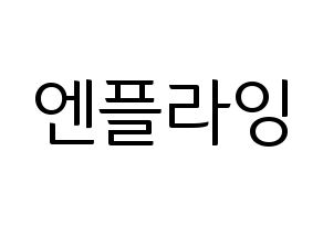 KPOP idol N.Flying Printable Hangul fan sign, fanboard resources for light sticks Normal