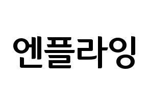 KPOP idol N.Flying Printable Hangul fan sign & fan board resources Normal