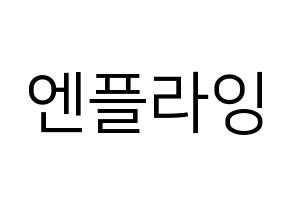 KPOP idol N.Flying Printable Hangul fan sign, fanboard resources for LED Normal