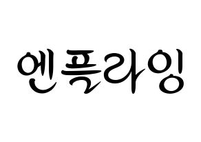 KPOP idol N.Flying Printable Hangul fan sign, concert board resources for light sticks Normal
