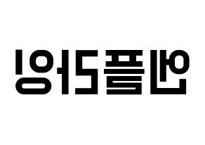 KPOP idol N.Flying Printable Hangul Fansign concert board resources Reversed