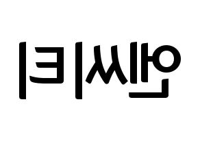 KPOP idol NCT Printable Hangul fan sign & fan board resources Reversed
