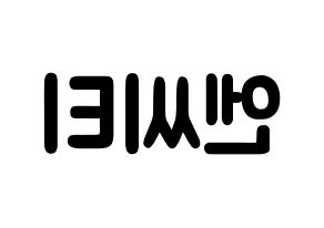 KPOP idol NCT Printable Hangul fan sign & concert board resources Reversed