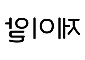 KPOP idol NU'EST  제이알 (Kim Jong-hyun, JR) Printable Hangul name Fansign Fanboard resources for concert Reversed