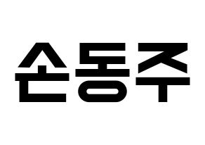 KPOP idol ONEUS  시온 (Son Dong-ju, Xion) Printable Hangul name fan sign, fanboard resources for light sticks Normal