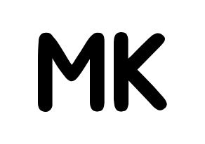KPOP idol ONF  MK (Park Min-kyun, MK) Printable Hangul name fan sign & fan board resources Normal