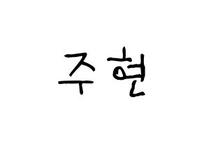 KPOP idol Red Velvet  아이린 (Bae Joo-hyun, Irene) Printable Hangul name fan sign, fanboard resources for light sticks Normal