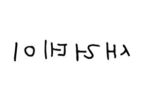 KPOP idol SATURDAY Printable Hangul fan sign, concert board resources for light sticks Reversed