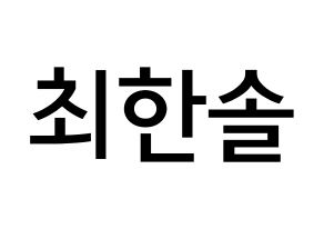 KPOP idol SEVENTEEN  버논 (Choi Han-sol, VERNON) Printable Hangul name Fansign Fanboard resources for concert Normal