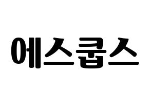 KPOP idol SEVENTEEN  에스쿱스 (Choi Sung-cheol, S.COUPS) Printable Hangul name fan sign, fanboard resources for light sticks Normal