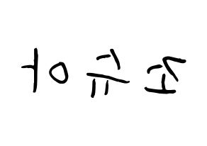 KPOP idol SEVENTEEN  조슈아 (Hong Ji-soo, JOSHUA) Printable Hangul name fan sign, fanboard resources for concert Reversed